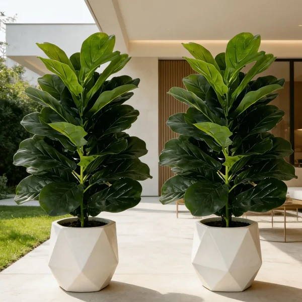3ft Artificial Fiddle Leaf Fig Tree