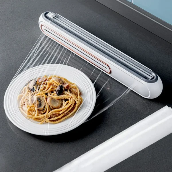 Magnetic Refillable Foil Dispenser with Cutter
