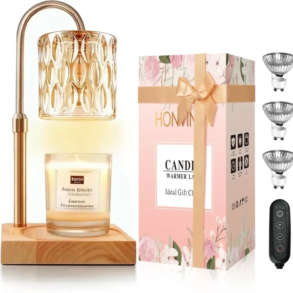 Candle Warmer Lamp with Timer & Dimmer